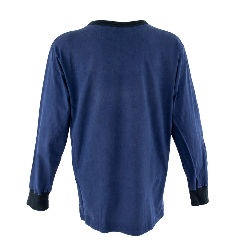 Dutch Army Navy Blue Long Sleeve Shirt - Medium | Issued, , large image number 1